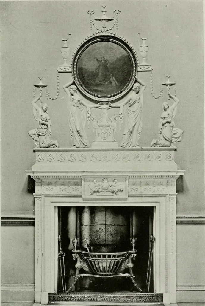 An illustration from Robert Adam & his brothers : their lives, work & influence on English architecture, decoration and furniture, 1915, leaf 130