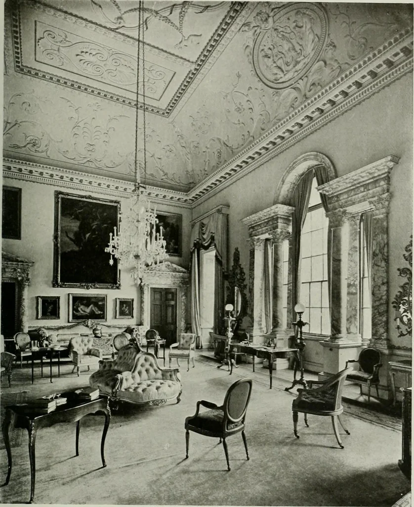 An illustration from Robert Adam & his brothers : their lives, work & influence on English architecture, decoration and furniture, 1915, leaf 134