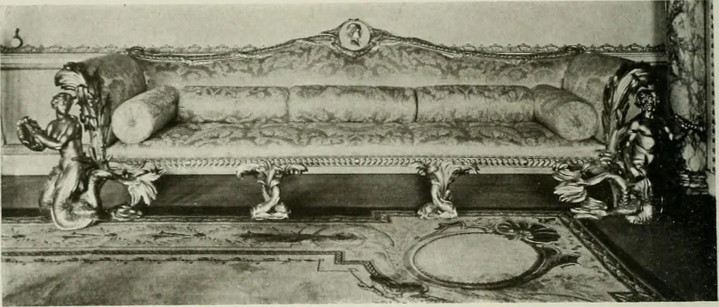 An illustration from Robert Adam & his brothers : their lives, work & influence on English architecture, decoration and furniture, 1915, leaf 135