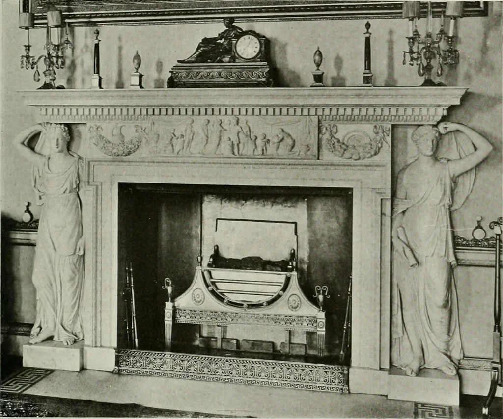 An illustration from Robert Adam & his brothers : their lives, work & influence on English architecture, decoration and furniture, 1915, leaf 136