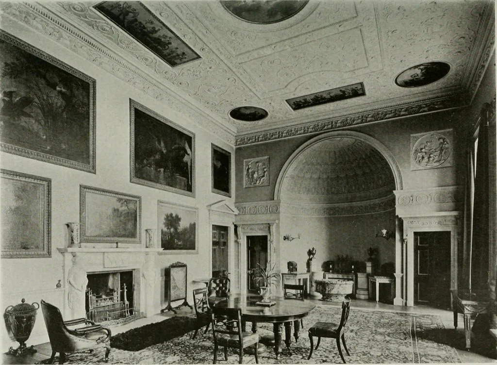 An illustration from Robert Adam & his brothers : their lives, work & influence on English architecture, decoration and furniture, 1915, leaf 138