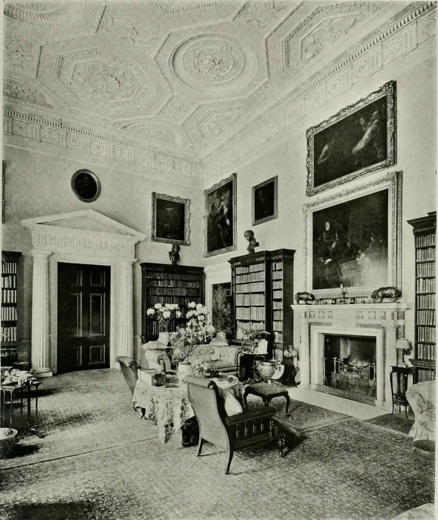 An illustration from Robert Adam & his brothers : their lives, work & influence on English architecture, decoration and furniture, 1915, leaf 142