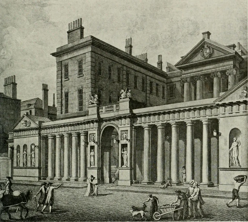An illustration from Robert Adam & his brothers : their lives, work & influence on English architecture, decoration and furniture, 1915, leaf 144