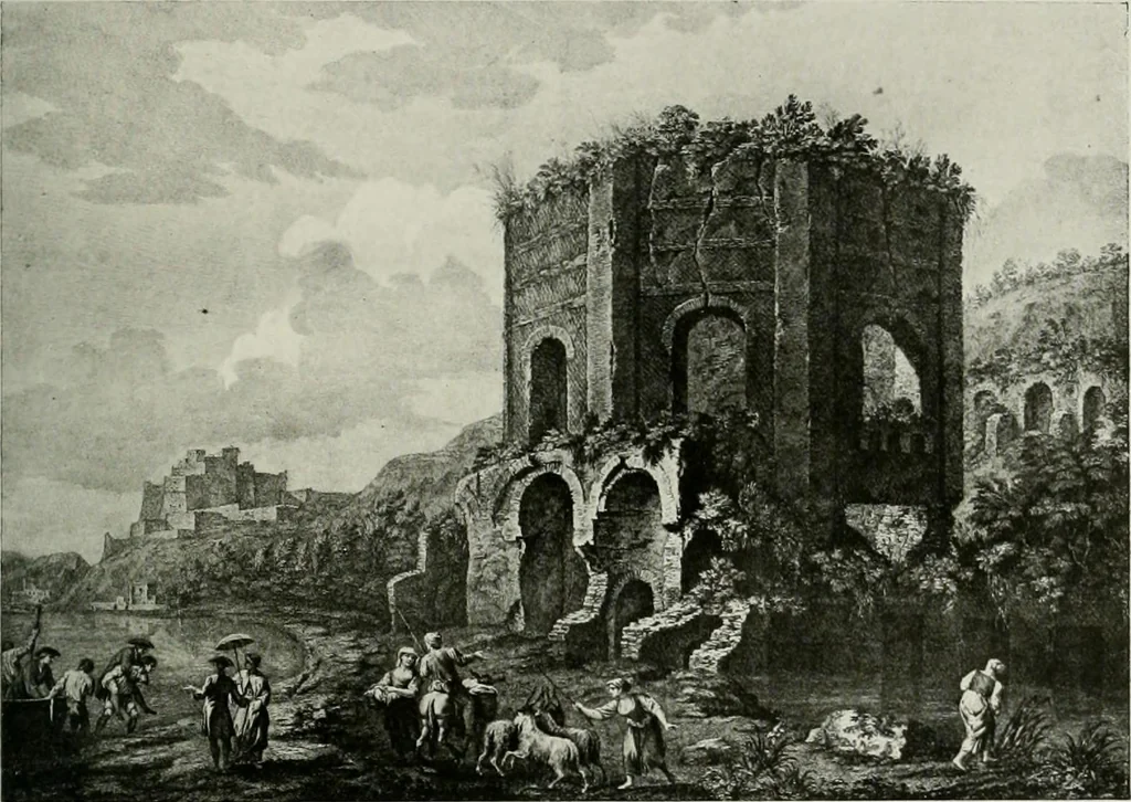 An illustration from Robert Adam & his brothers : their lives, work & influence on English architecture, decoration and furniture, 1915, leaf 172