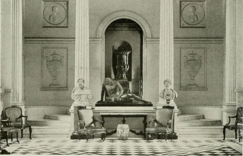 An illustration from Robert Adam & his brothers : their lives, work & influence on English architecture, decoration and furniture, 1915, leaf 183