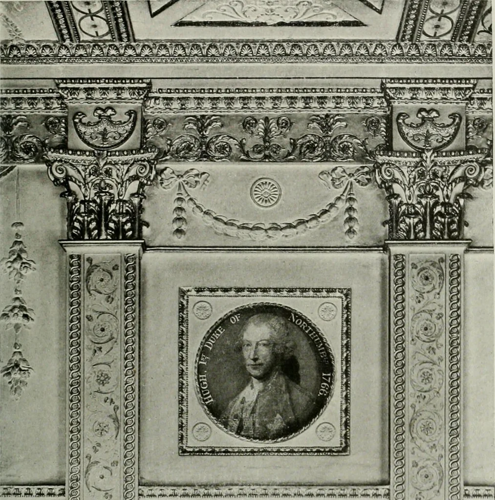 An illustration from Robert Adam & his brothers : their lives, work & influence on English architecture, decoration and furniture, 1915, leaf 184