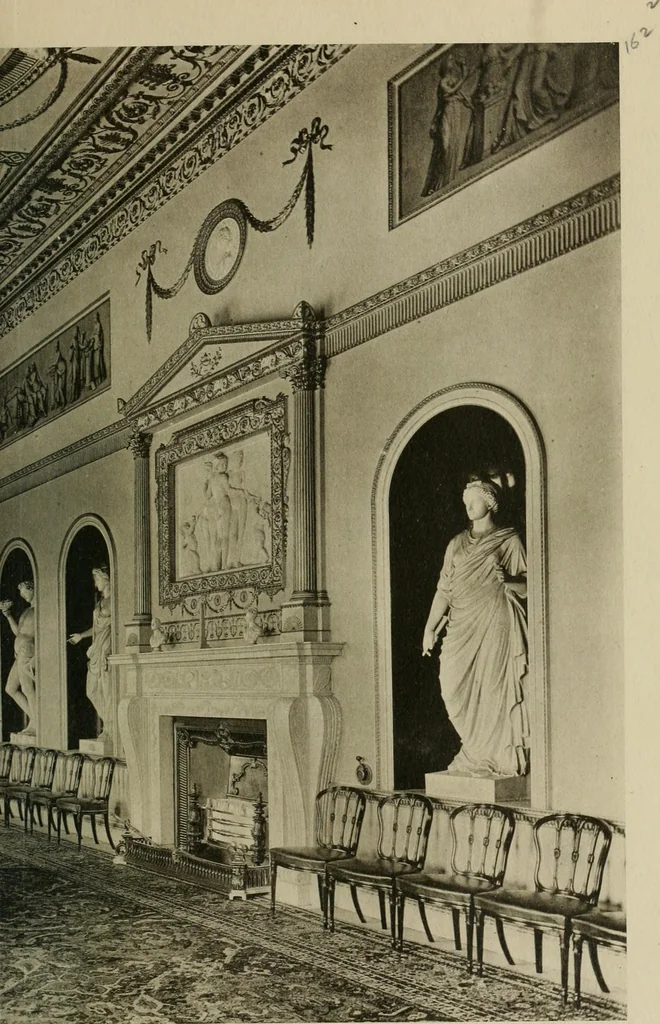 An illustration from Robert Adam & his brothers : their lives, work & influence on English architecture, decoration and furniture, 1915, leaf 202