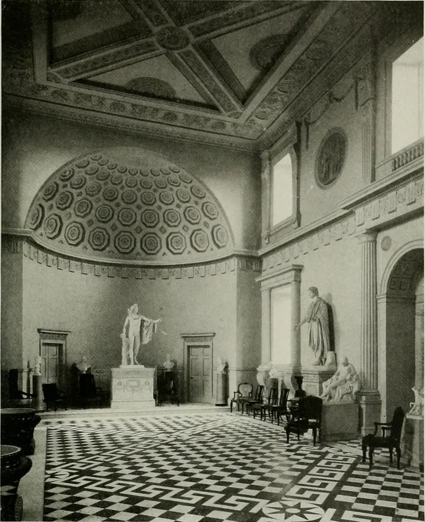 An illustration from Robert Adam & his brothers : their lives, work & influence on English architecture, decoration and furniture, 1915, leaf 204
