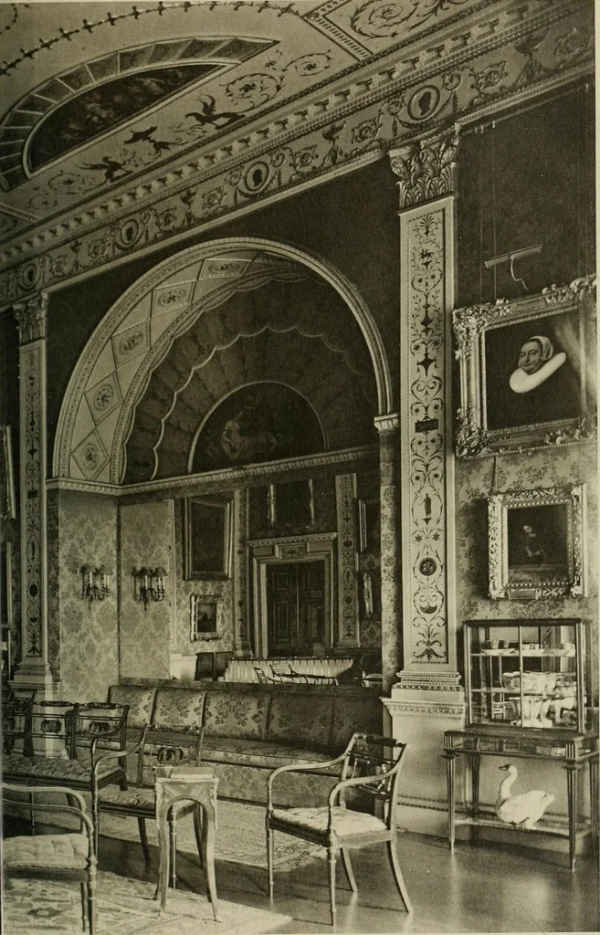 An illustration from Robert Adam & his brothers : their lives, work & influence on English architecture, decoration and furniture, 1915, leaf 232
