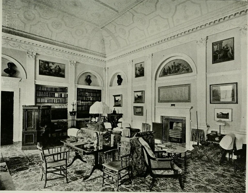 An illustration from Robert Adam & his brothers : their lives, work & influence on English architecture, decoration and furniture, 1915, leaf 244