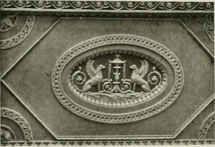 An illustration from Robert Adam & his brothers : their lives, work & influence on English architecture, decoration and furniture, 1915, leaf 245