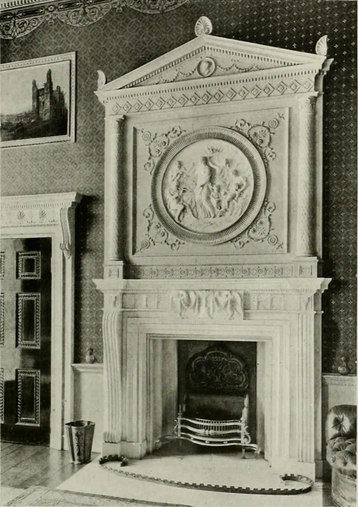 An illustration from Robert Adam & his brothers : their lives, work & influence on English architecture, decoration and furniture, 1915, leaf 248