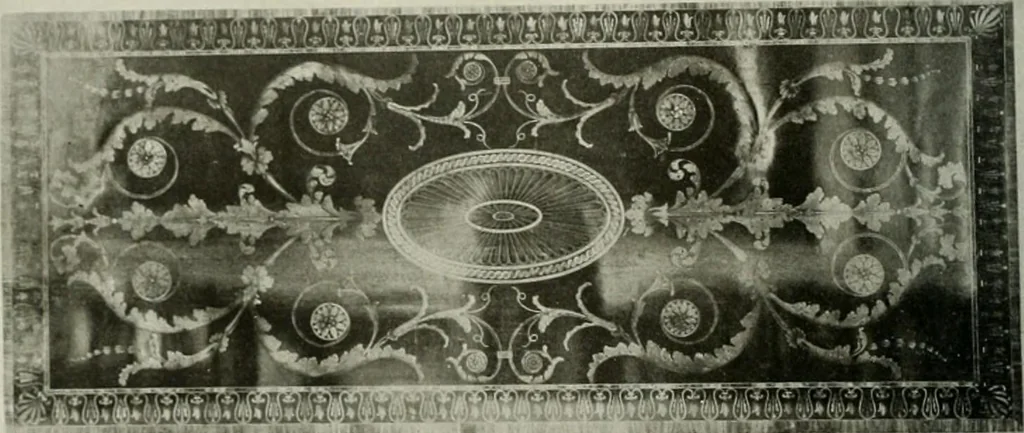 An illustration from Robert Adam & his brothers : their lives, work & influence on English architecture, decoration and furniture, 1915, leaf 251