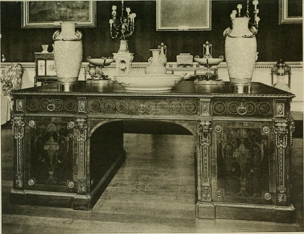 An illustration from Robert Adam & his brothers : their lives, work & influence on English architecture, decoration and furniture, 1915, leaf 260