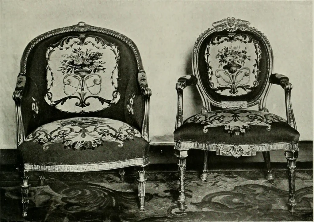An illustration from Robert Adam & his brothers : their lives, work & influence on English architecture, decoration and furniture, 1915, leaf 262