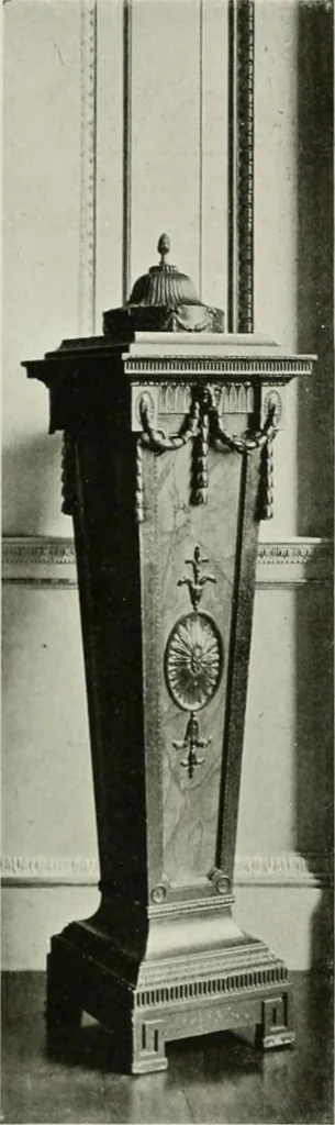 An illustration from Robert Adam & his brothers : their lives, work & influence on English architecture, decoration and furniture, 1915, leaf 263