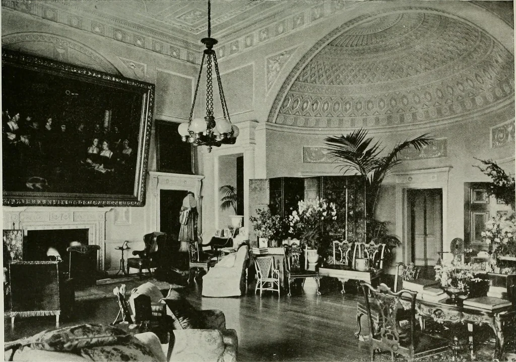 An illustration from Robert Adam & his brothers : their lives, work & influence on English architecture, decoration and furniture, 1915, leaf 266