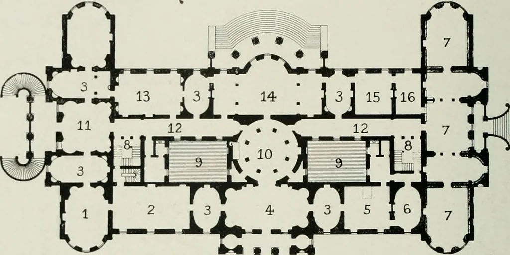 An illustration from Robert Adam & his brothers : their lives, work & influence on English architecture, decoration and furniture, 1915, leaf 267
