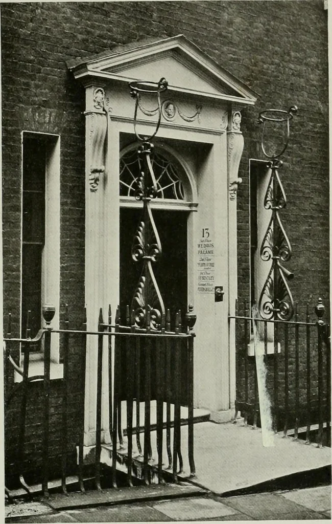 An illustration from Robert Adam & his brothers : their lives, work & influence on English architecture, decoration and furniture, 1915, leaf 278