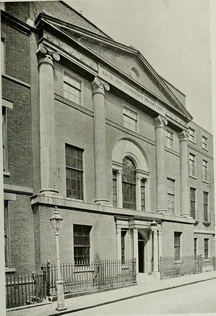 An illustration from Robert Adam & his brothers : their lives, work & influence on English architecture, decoration and furniture, 1915, leaf 280