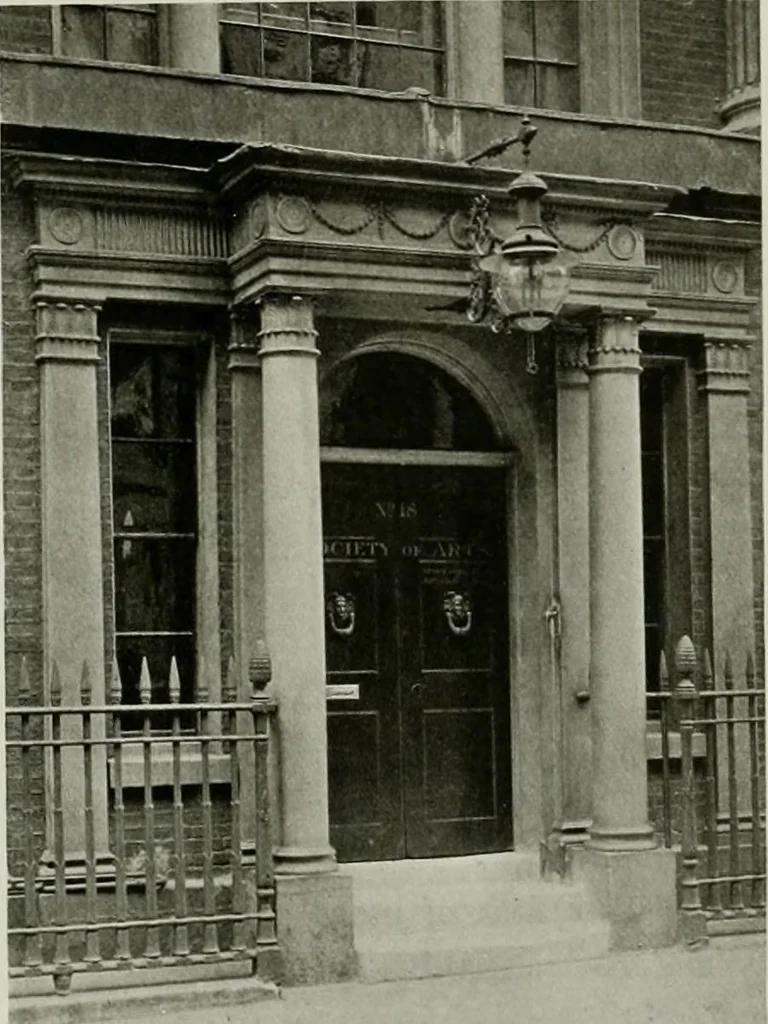 An illustration from Robert Adam & his brothers : their lives, work & influence on English architecture, decoration and furniture, 1915, leaf 282