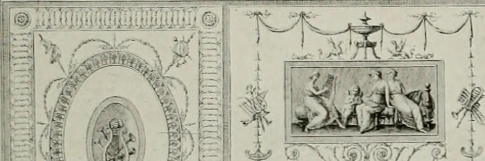 An illustration from Robert Adam & his brothers : their lives, work & influence on English architecture, decoration and furniture, 1915, leaf 288