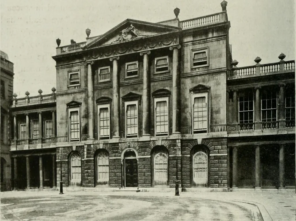 An illustration from Robert Adam & his brothers : their lives, work & influence on English architecture, decoration and furniture, 1915, leaf 305