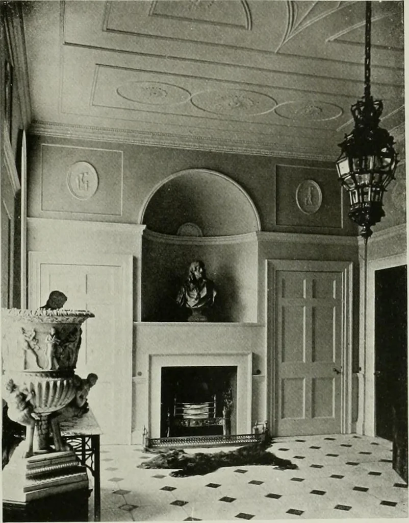 An illustration from Robert Adam & his brothers : their lives, work & influence on English architecture, decoration and furniture, 1915, leaf 306