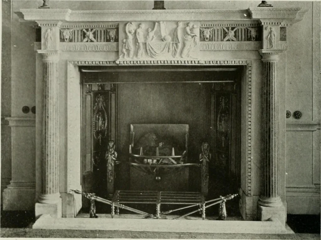 An illustration from Robert Adam & his brothers : their lives, work & influence on English architecture, decoration and furniture, 1915, leaf 307