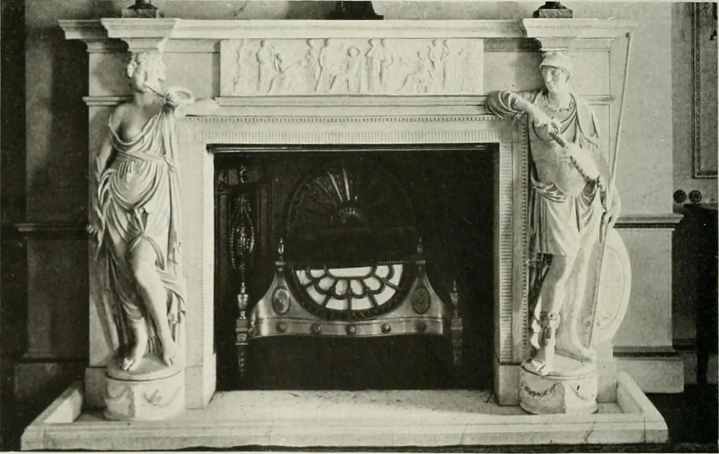 An illustration from Robert Adam & his brothers : their lives, work & influence on English architecture, decoration and furniture, 1915, leaf 307