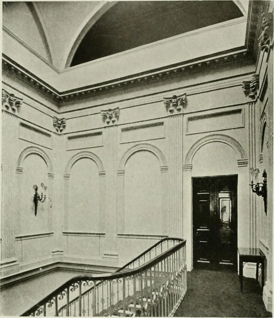 An illustration from Robert Adam & his brothers : their lives, work & influence on English architecture, decoration and furniture, 1915, leaf 309