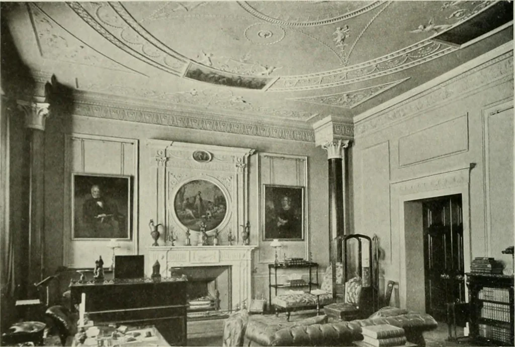 An illustration from Robert Adam & his brothers : their lives, work & influence on English architecture, decoration and furniture, 1915, leaf 315