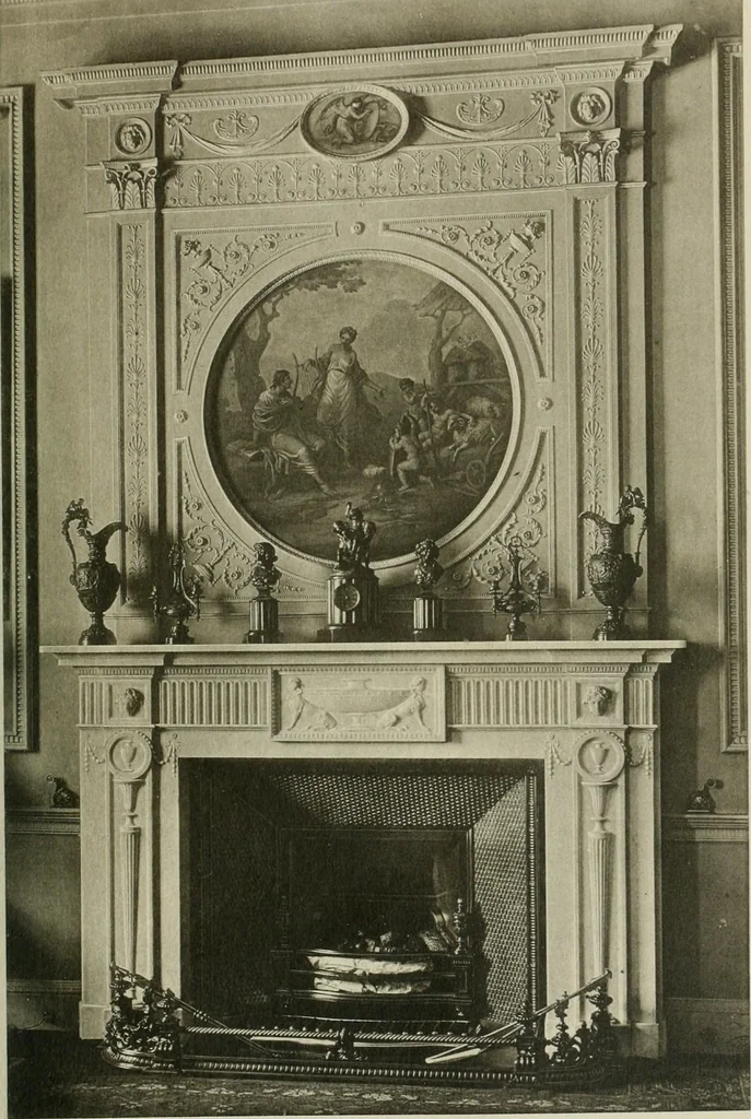 An illustration from Robert Adam & his brothers : their lives, work & influence on English architecture, decoration and furniture, 1915, leaf 316