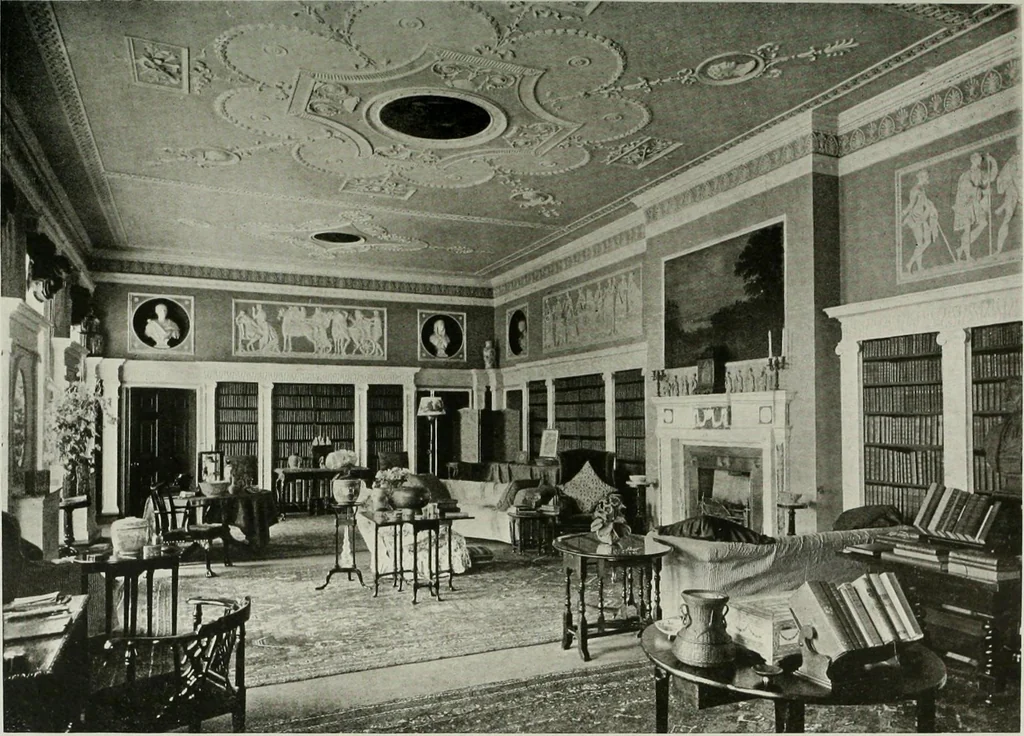 An illustration from Robert Adam & his brothers : their lives, work & influence on English architecture, decoration and furniture, 1915, leaf 326