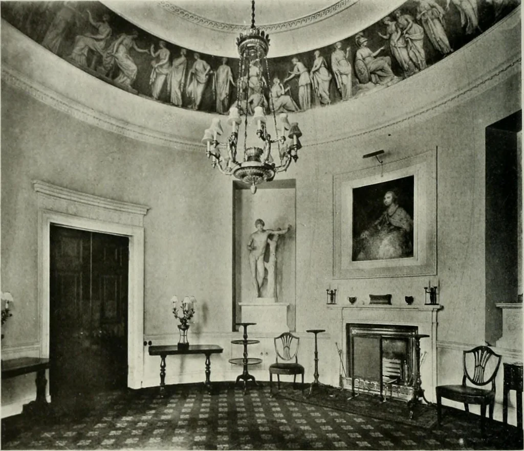 An illustration from Robert Adam & his brothers : their lives, work & influence on English architecture, decoration and furniture, 1915, leaf 331