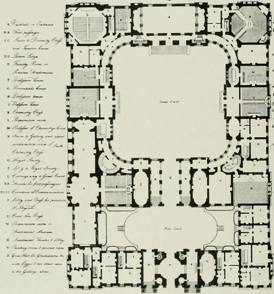 An illustration from Robert Adam & his brothers : their lives, work & influence on English architecture, decoration and furniture, 1915, leaf 353