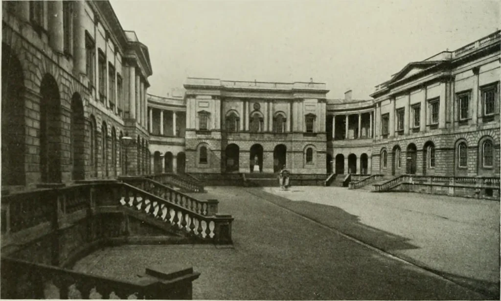 An illustration from Robert Adam & his brothers : their lives, work & influence on English architecture, decoration and furniture, 1915, leaf 355