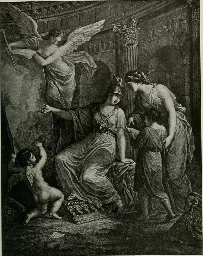 An illustration from Robert Adam & his brothers : their lives, work & influence on English architecture, decoration and furniture, 1915, leaf 38