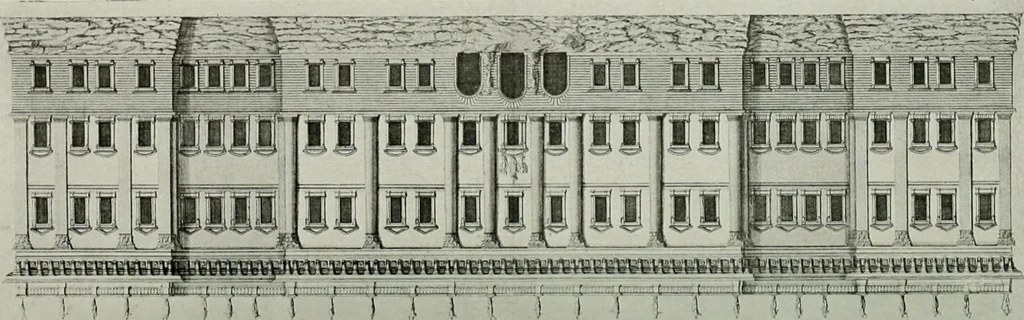 An illustration from Robert Adam & his brothers : their lives, work & influence on English architecture, decoration and furniture, 1915, leaf 44