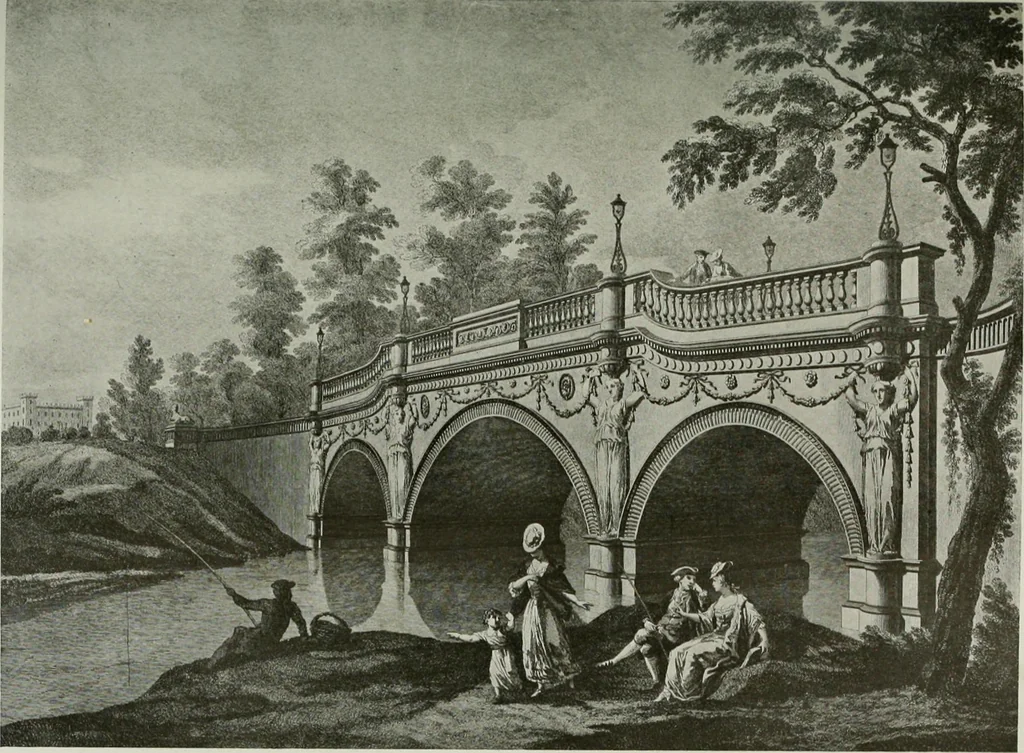An illustration from Robert Adam & his brothers : their lives, work & influence on English architecture, decoration and furniture, 1915, leaf 46