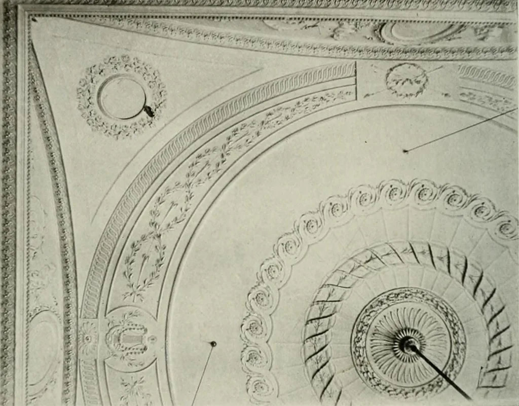An illustration from Robert Adam & his brothers : their lives, work & influence on English architecture, decoration and furniture, 1915, leaf 57
