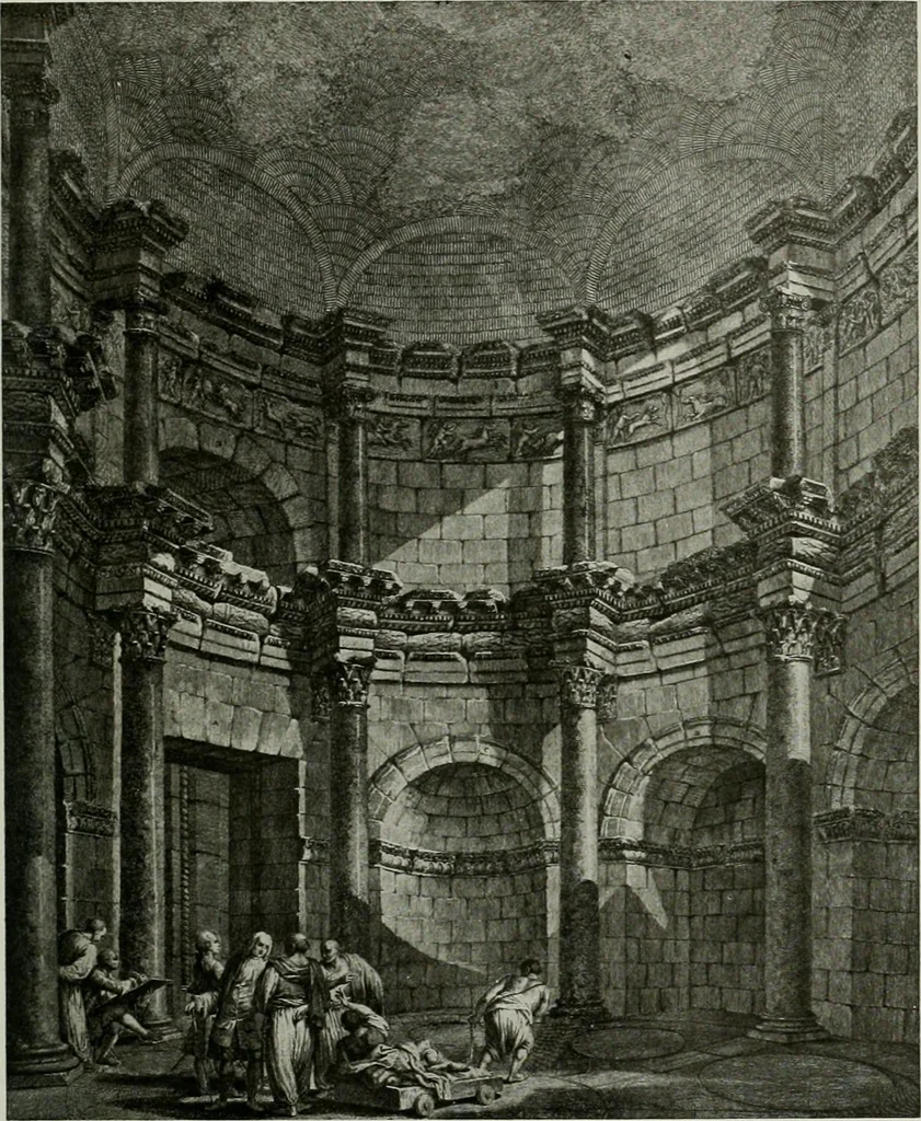 An illustration from Robert Adam & his brothers : their lives, work & influence on English architecture, decoration and furniture, 1915, leaf 84