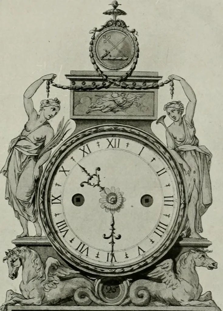 An illustration from Robert Adam & his brothers : their lives, work & influence on English architecture, decoration and furniture, 1915, leaf 86