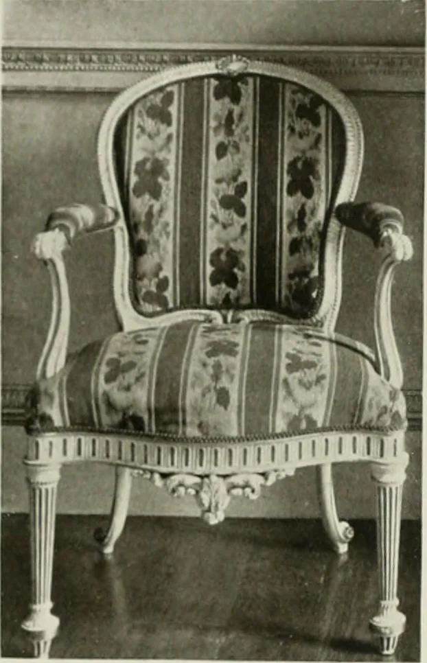 An illustration from Robert Adam & his brothers : their lives, work & influence on English architecture, decoration and furniture, 1915, leaf 91