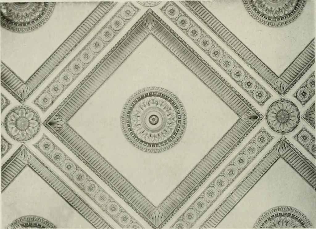 An illustration from Robert Adam & his brothers : their lives, work & influence on English architecture, decoration and furniture, 1915, leaf 97