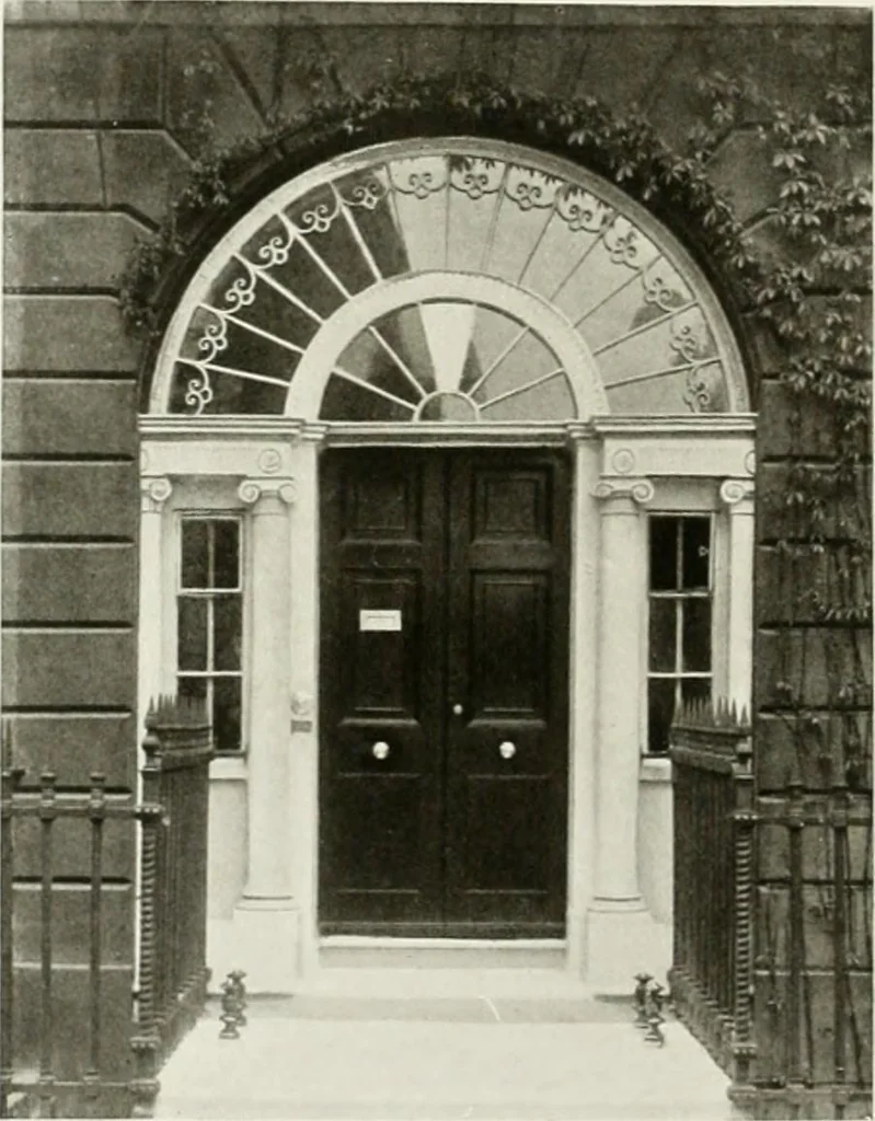 An illustration from Robert Adam & his brothers; their lives, work & influence on English architecture, decoration and furniture, 1916, leaf 105