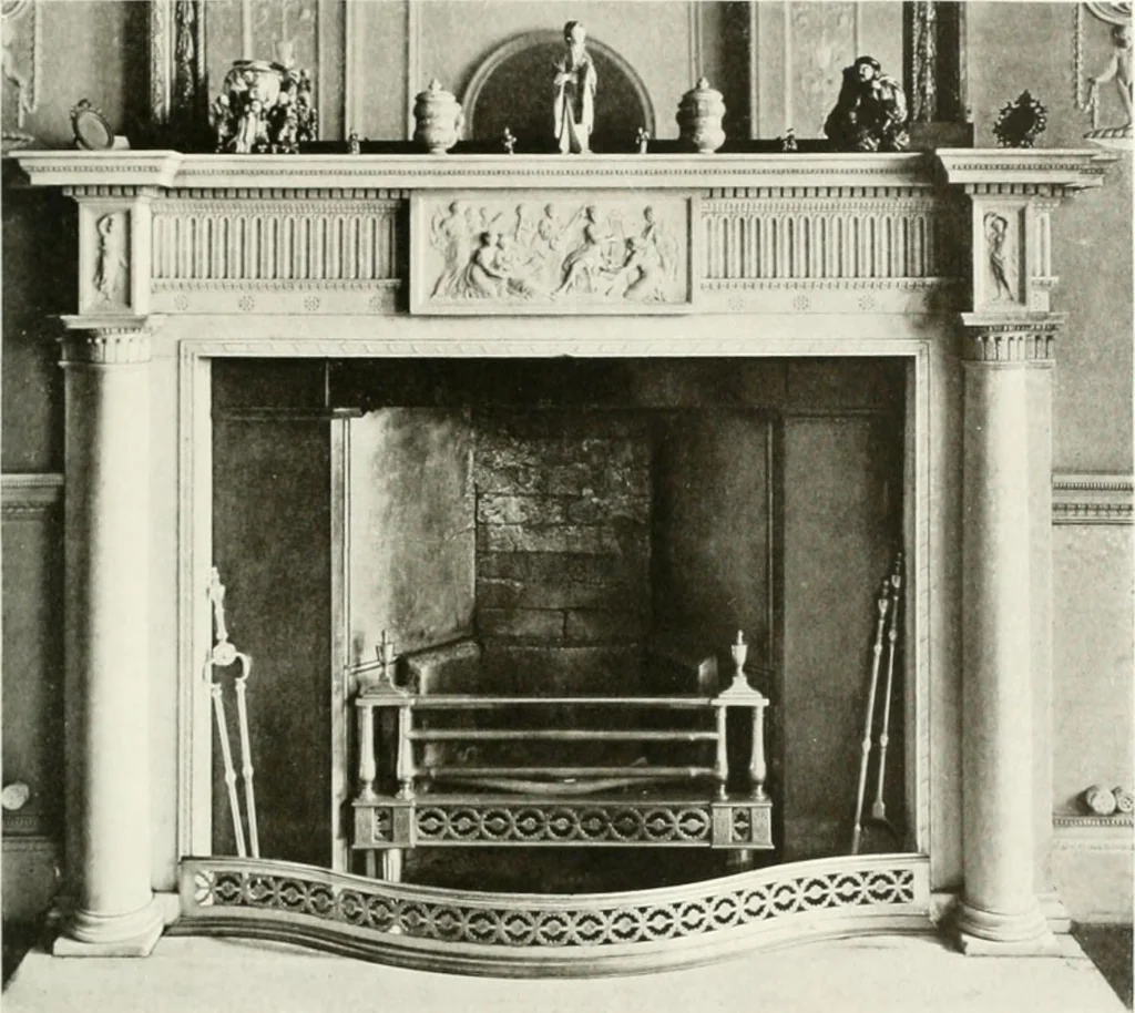 An illustration from Robert Adam & his brothers; their lives, work & influence on English architecture, decoration and furniture, 1916, leaf 106