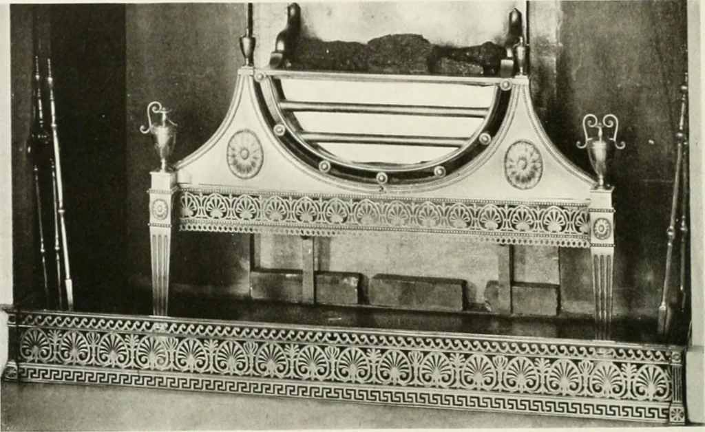 An illustration from Robert Adam & his brothers; their lives, work & influence on English architecture, decoration and furniture, 1916, leaf 107
