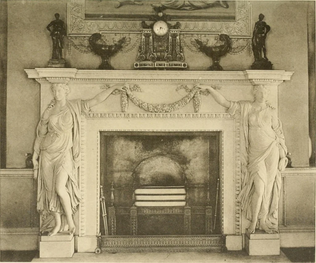 An illustration from Robert Adam & his brothers; their lives, work & influence on English architecture, decoration and furniture, 1916, leaf 114