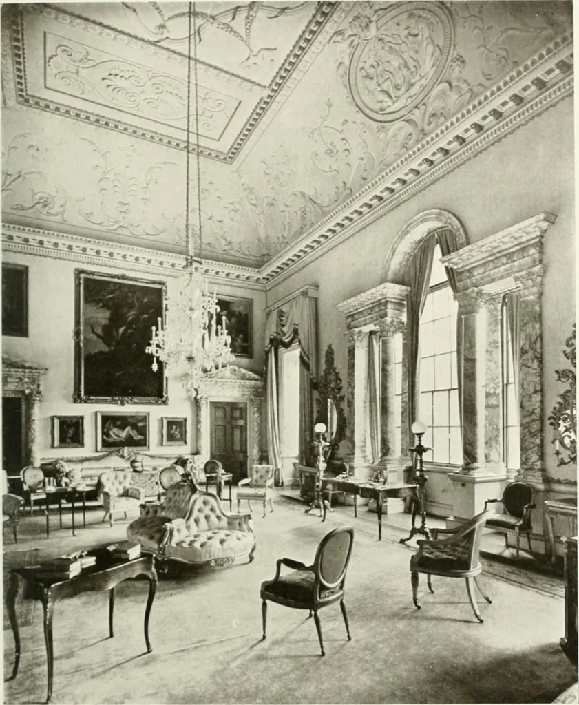 An illustration from Robert Adam & his brothers; their lives, work & influence on English architecture, decoration and furniture, 1916, leaf 130